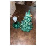 Vintage 10' Ceramic Christmas Tree, Missing