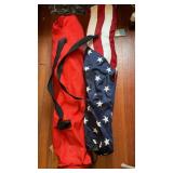 2 lawn chairs in bags