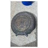 Korean war veteran bronze grave marker