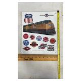 Repop metal sign Union Pacific 10'x12' sealed
