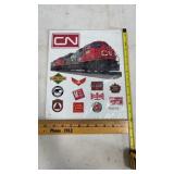 Repop metal CN sign 12'x10'
