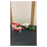 2 diecast banks