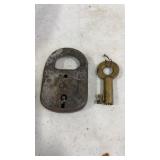 Railroad Padlock & Adlake Key, Don't match