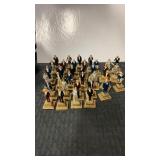 Group of miscellaneous 2' plastic figures of