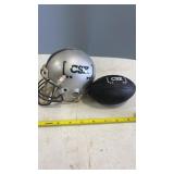 CSX Railway Mini Football & Helmet