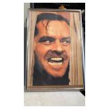 1999 Framed Poster, Psycho , Approx 36x 26'