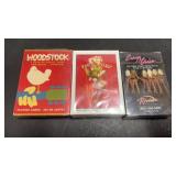 3 Sealed Decks Pinup Girls & Woodstock Playing