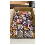Political Pins Pinbacks, Clinton, Bush, Kerry &