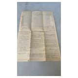 Antique Mortgage Deed, 1904 & 1915