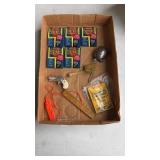 Misc. toys.  Sealed football cards, Crayola, and