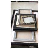 Group of miscellaneous photo frames
