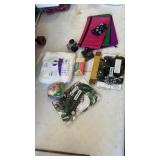 Misc. group of items.  Kimtech, akaso, and more