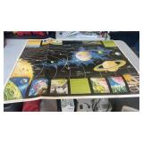 Vintage Map of Outer Space, Approx 32x40'