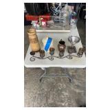 Misc.   decorative pieces.  The long one is