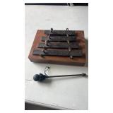 Dinner chime with mallet