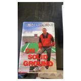 Signed Tom Osborne On Solid Ground Book Nebraska