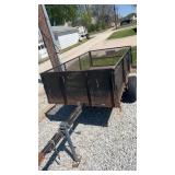 8ï¿½ 2 Wheel Trailer Home Made , Hitch Length is