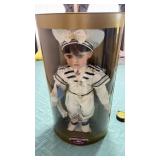 Collectible memories porcelain doll NIB