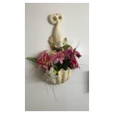 Home decor wall hanging.  Fish & swan