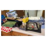 Miscellaneous group of home decor and more