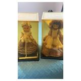 2 Collector Porcelain Dolls