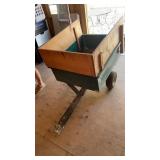 2 wheel pull behind yard cart.  Might be a 2ï¿½