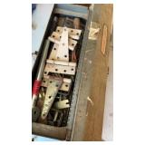 Metal craftsman tool box and miscellaneous