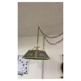 Mid century hanging light