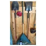 Post Pounder , Rake & Shovels