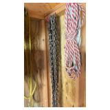 Chain 10ï¿½ and  rope