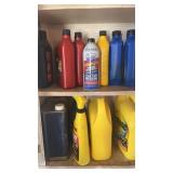 Entire Cabinet of AntibFreeze, Transmission Fluid