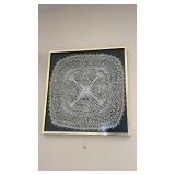 Framed doily