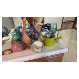 Group of home decor , coffee cups and more