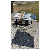 Ryobi 10ï¿½ Portable Table Saw untest