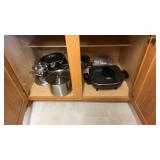 Group of pots  and pans and more