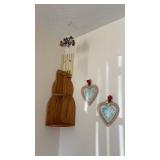 Wind chime corner shelf approximately  25 x 11ï¿½