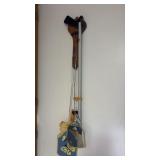Teacher, fly swatter and key holder