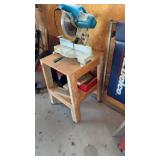 Makita miter saw 10 inch LS 1030 with wooden cart