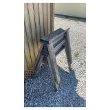 2 Wood Saw Horses