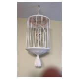 Hanging decor. Bear in cage