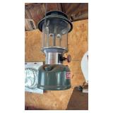 19 1986 Coleman lantern green