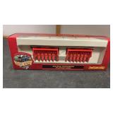 ERTL Railway Designs Six-Row Cornheads Flatcar