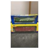 2 HO Model Trains AHM Burlington Northern 980