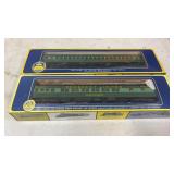 AHM 1920 Pullman Train Car & 1920 Coach HO Gauge