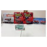 NIP  1:87 scale diecast boats and fire truck