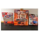 3 Mini Metals Trucks, MOC ,1:87, HO Scale