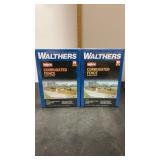 2 Walthers Corrugated Fence NIB HO Scale