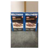 2 Walthers Brick Stacks NIB HO Scale p#933-4103