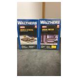 2 Walthers NIB HO Scale 1 Brick Stacks p#933-4103