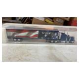 Western Patriotic HO Scale Semi & Trailer w/
